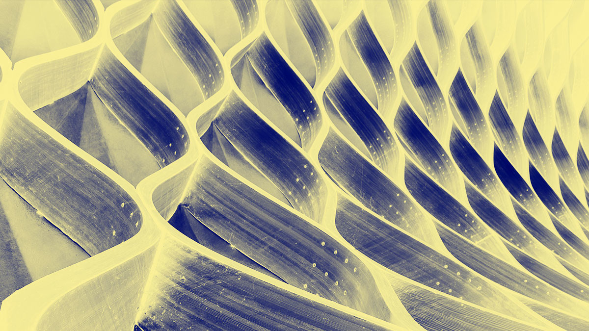Abstract honeycomb image