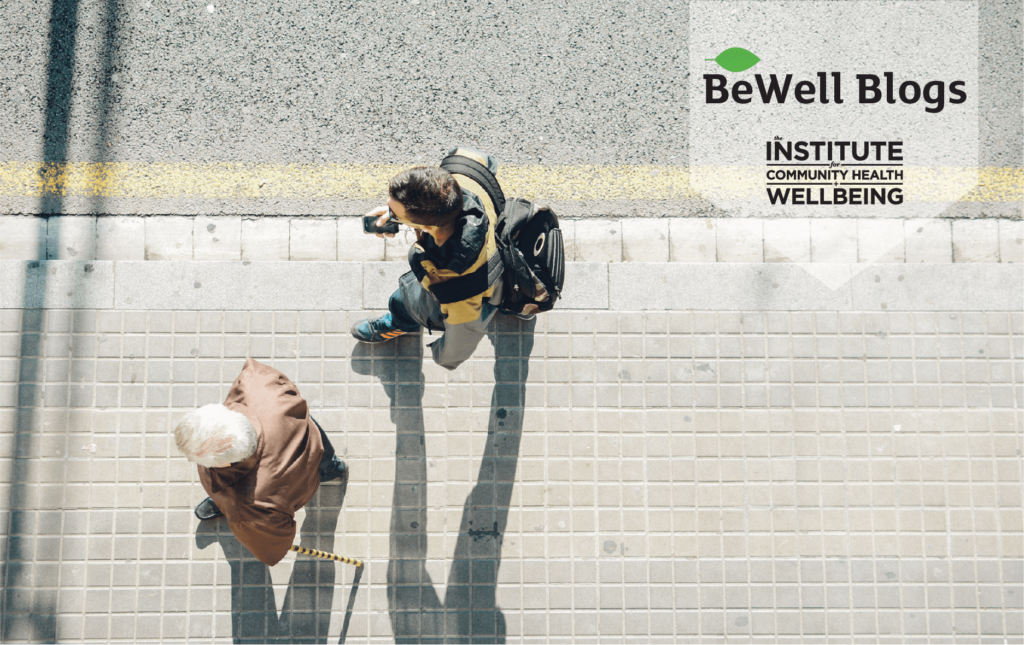 Image of people walking
